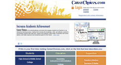 Desktop Screenshot of careerchoices.com